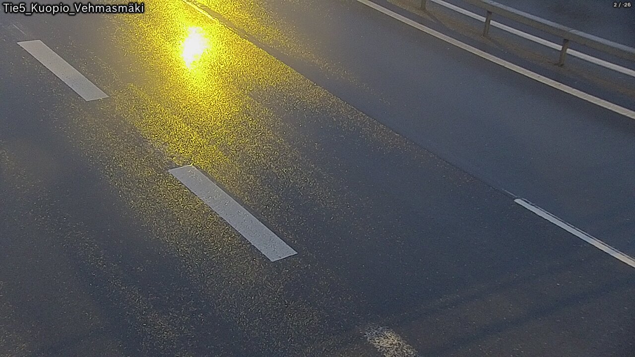Weather Camera Image Väg 5 Kuopio, Vehmasmäki, Kuopio, Pohjois-Savo