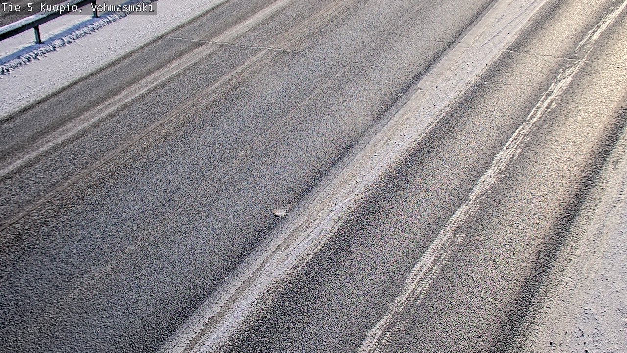 Weather Camera Image Väg 5 Kuopio, Vehmasmäki, Kuopio, Pohjois-Savo