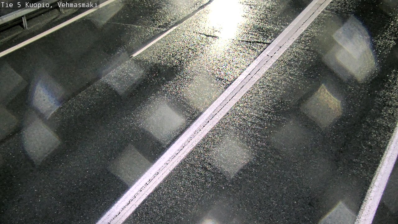 Weather Camera Image Road 5 Kuopio, Vehmasmäki, Kuopio, Pohjois-Savo