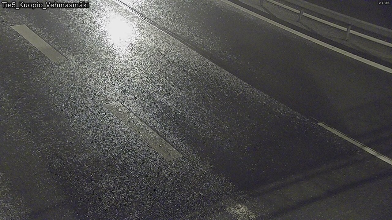 Weather Camera Image Road 5 Kuopio, Vehmasmäki, Kuopio, Pohjois-Savo