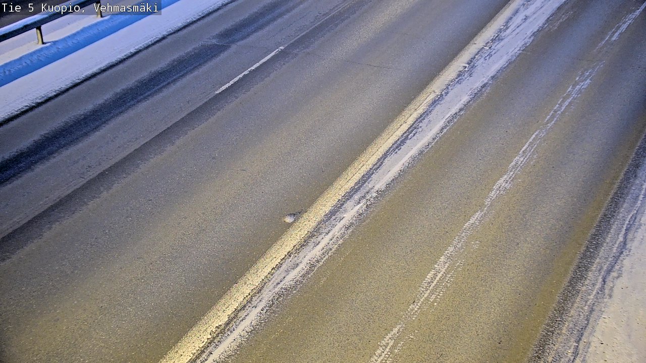 Weather Camera Image Väg 5 Kuopio, Vehmasmäki, Kuopio, Pohjois-Savo