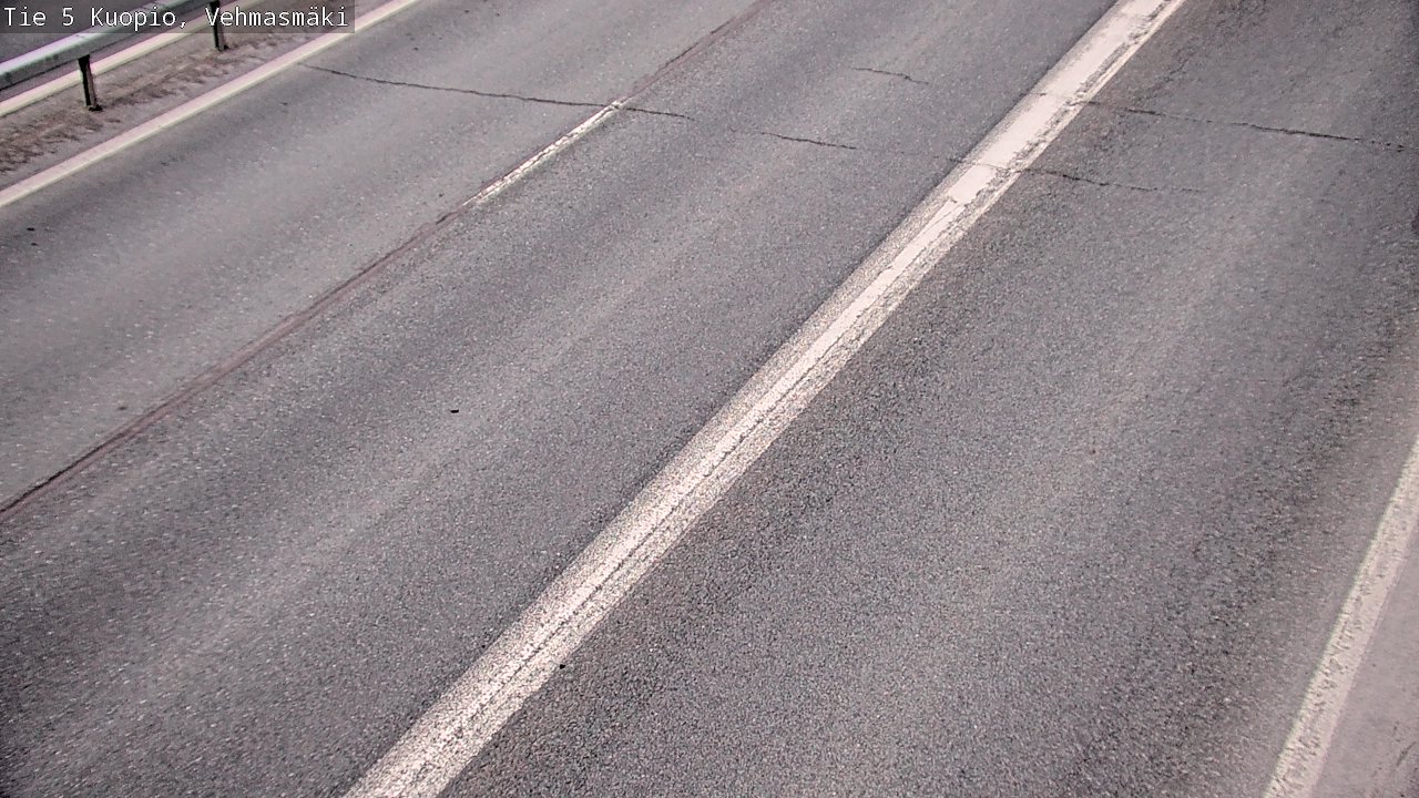 Weather Camera Image Road 5 Kuopio, Vehmasmäki, Kuopio, Pohjois-Savo