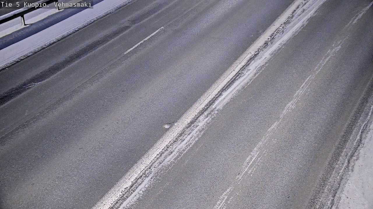 Weather Camera Image Väg 5 Kuopio, Vehmasmäki, Kuopio, Pohjois-Savo