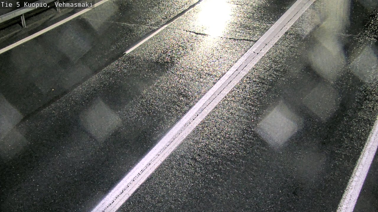 Weather Camera Image Road 5 Kuopio, Vehmasmäki, Kuopio, Pohjois-Savo