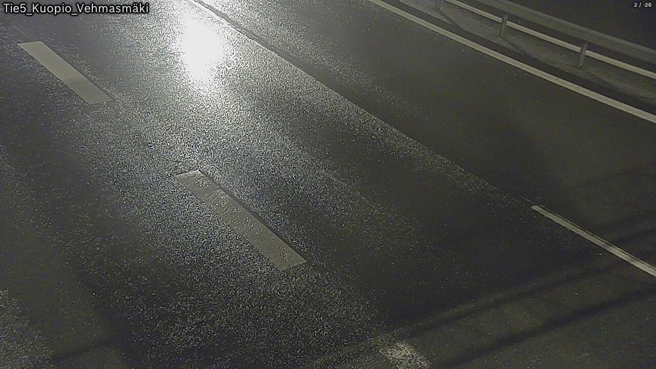 Weather Camera Image Väg 5 Kuopio, Vehmasmäki, Kuopio, Pohjois-Savo