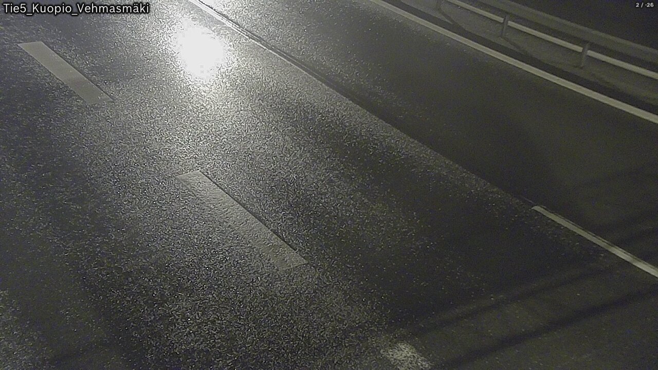 Weather Camera Image Road 5 Kuopio, Vehmasmäki, Kuopio, Pohjois-Savo