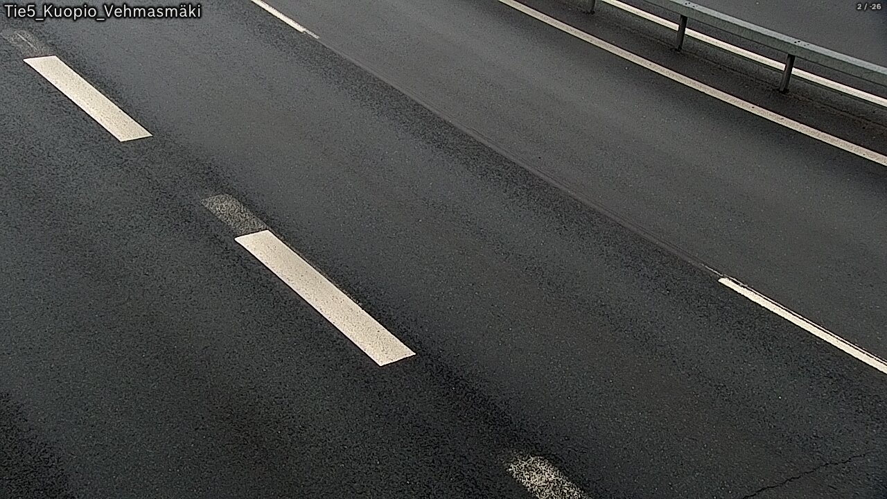 Weather Camera Image Väg 5 Kuopio, Vehmasmäki, Kuopio, Pohjois-Savo