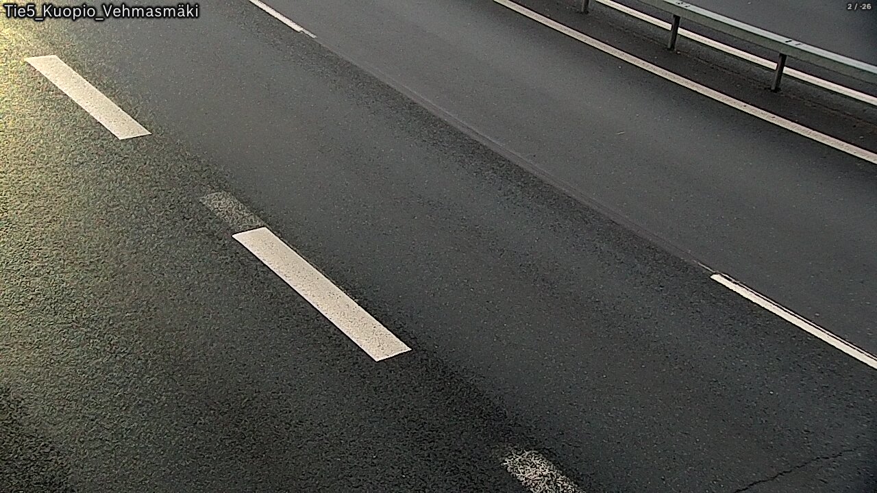 Weather Camera Image Väg 5 Kuopio, Vehmasmäki, Kuopio, Pohjois-Savo