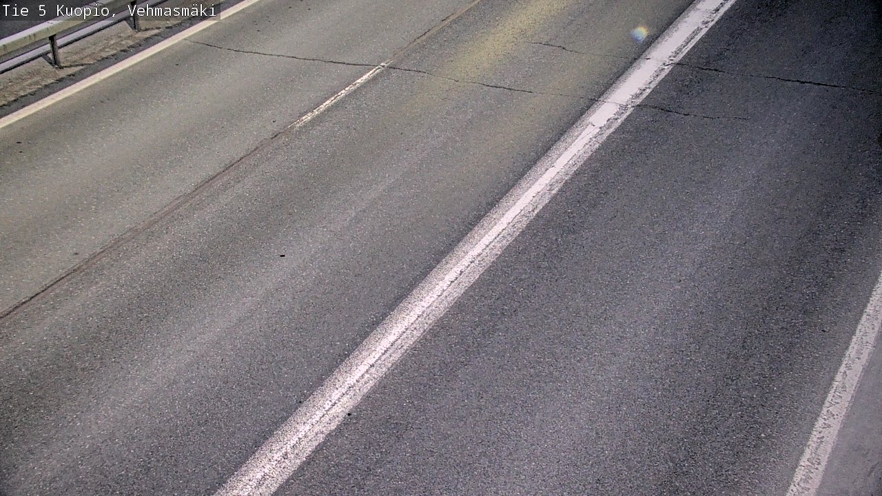 Weather Camera Image Road 5 Kuopio, Vehmasmäki, Kuopio, Pohjois-Savo