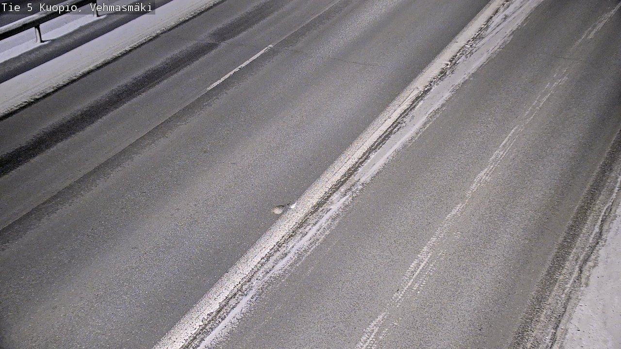 Weather Camera Image Väg 5 Kuopio, Vehmasmäki, Kuopio, Pohjois-Savo