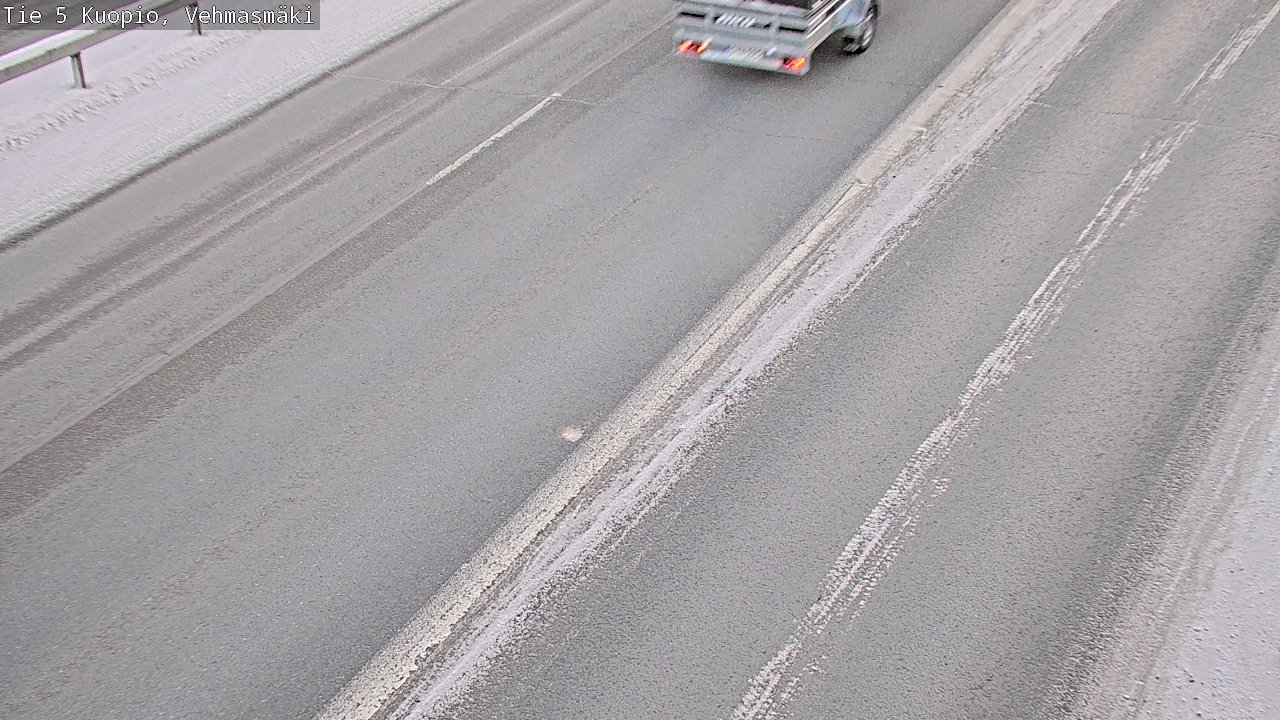 Weather Camera Image Väg 5 Kuopio, Vehmasmäki, Kuopio, Pohjois-Savo