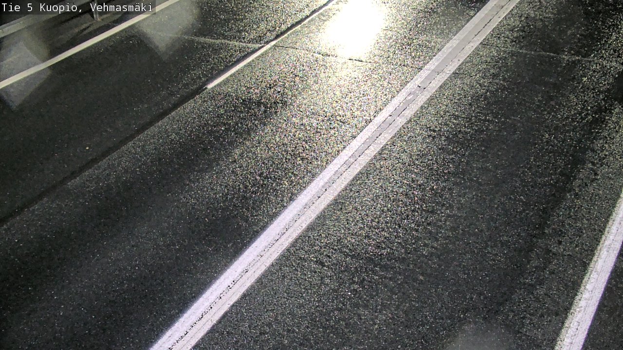 Weather Camera Image Road 5 Kuopio, Vehmasmäki, Kuopio, Pohjois-Savo