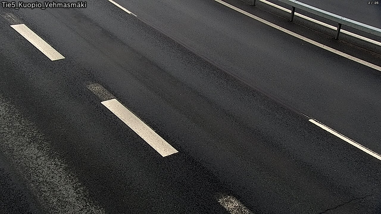 Weather Camera Image Väg 5 Kuopio, Vehmasmäki, Kuopio, Pohjois-Savo