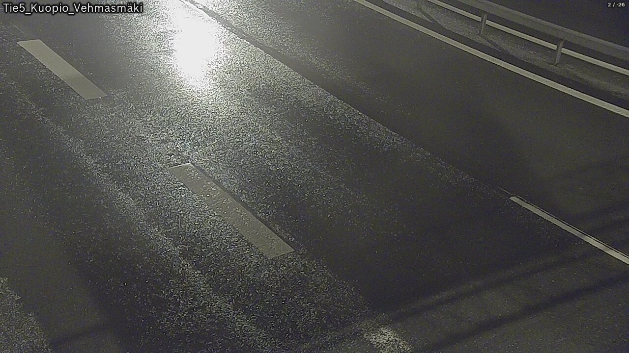 Weather Camera Image Väg 5 Kuopio, Vehmasmäki, Kuopio, Pohjois-Savo