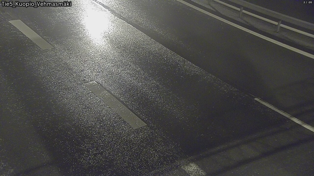 Weather Camera Image Väg 5 Kuopio, Vehmasmäki, Kuopio, Pohjois-Savo