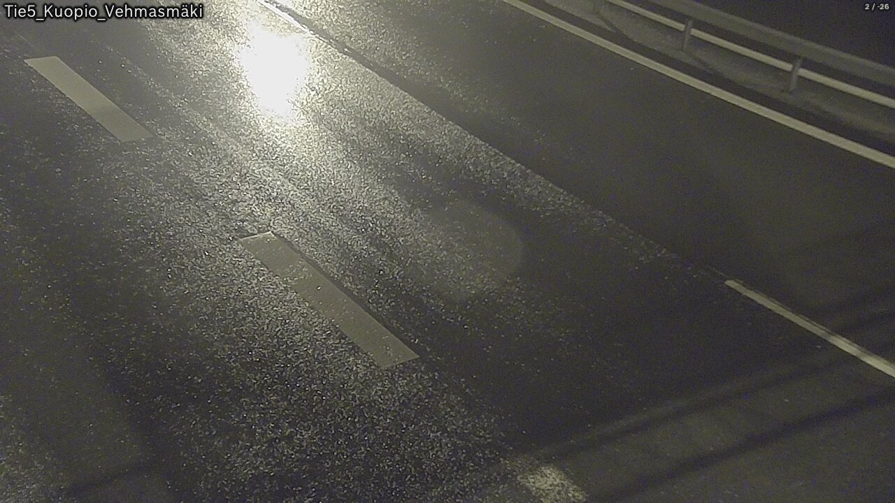 Weather Camera Image Väg 5 Kuopio, Vehmasmäki, Kuopio, Pohjois-Savo