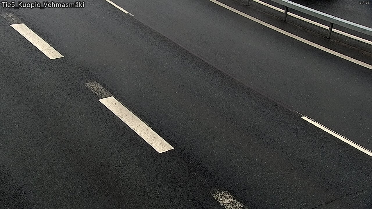 Weather Camera Image Väg 5 Kuopio, Vehmasmäki, Kuopio, Pohjois-Savo