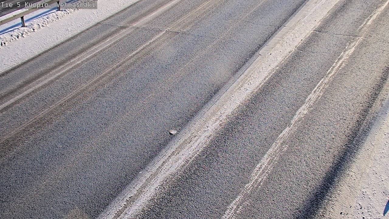 Weather Camera Image Väg 5 Kuopio, Vehmasmäki, Kuopio, Pohjois-Savo