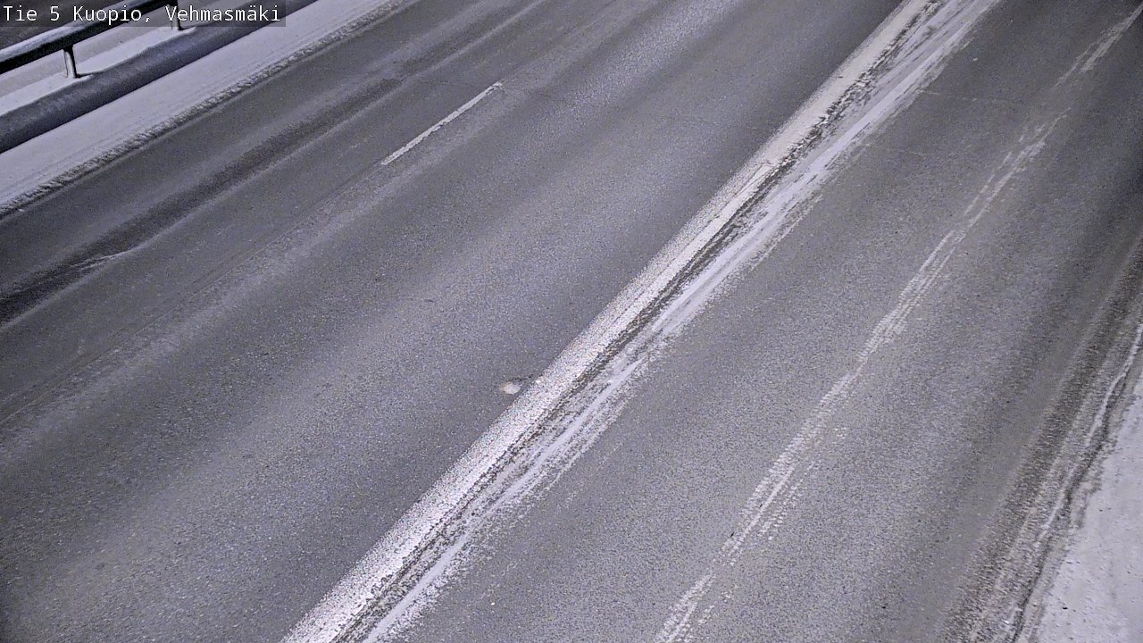 Weather Camera Image Road 5 Kuopio, Vehmasmäki, Kuopio, Pohjois-Savo