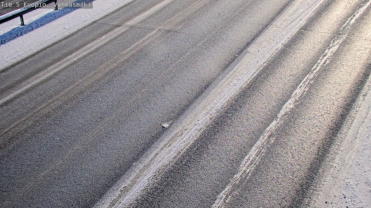 Weather Camera Image Väg 5 Kuopio, Vehmasmäki, Kuopio, Pohjois-Savo