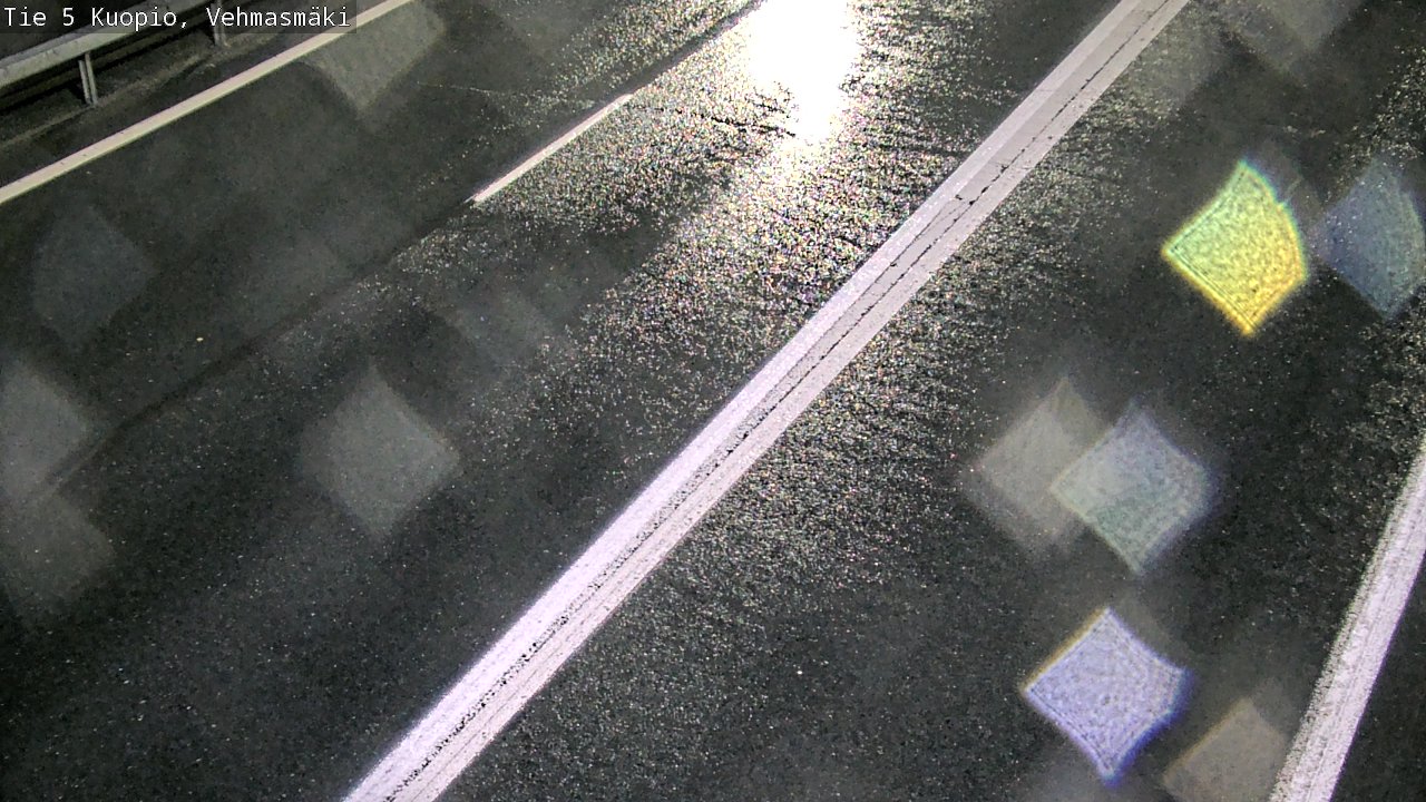 Weather Camera Image Road 5 Kuopio, Vehmasmäki, Kuopio, Pohjois-Savo