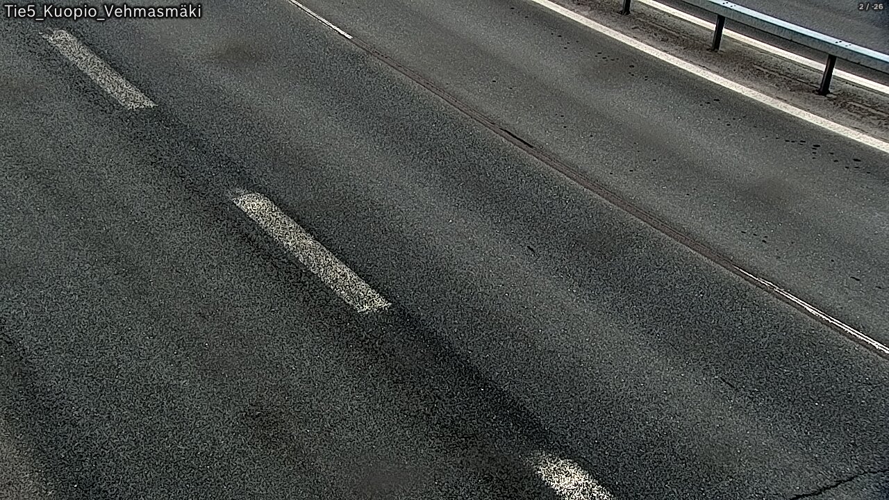 Weather Camera Image Väg 5 Kuopio, Vehmasmäki, Kuopio, Pohjois-Savo