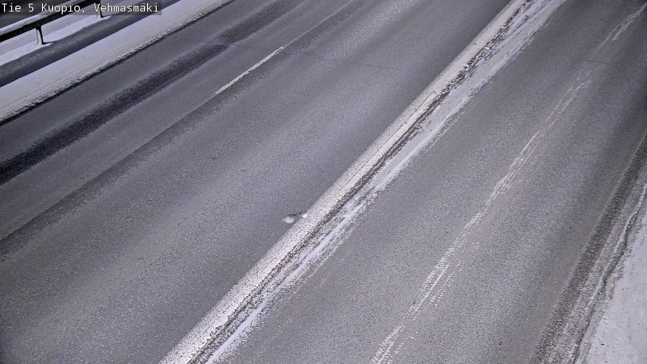 Weather Camera Image Väg 5 Kuopio, Vehmasmäki, Kuopio, Pohjois-Savo