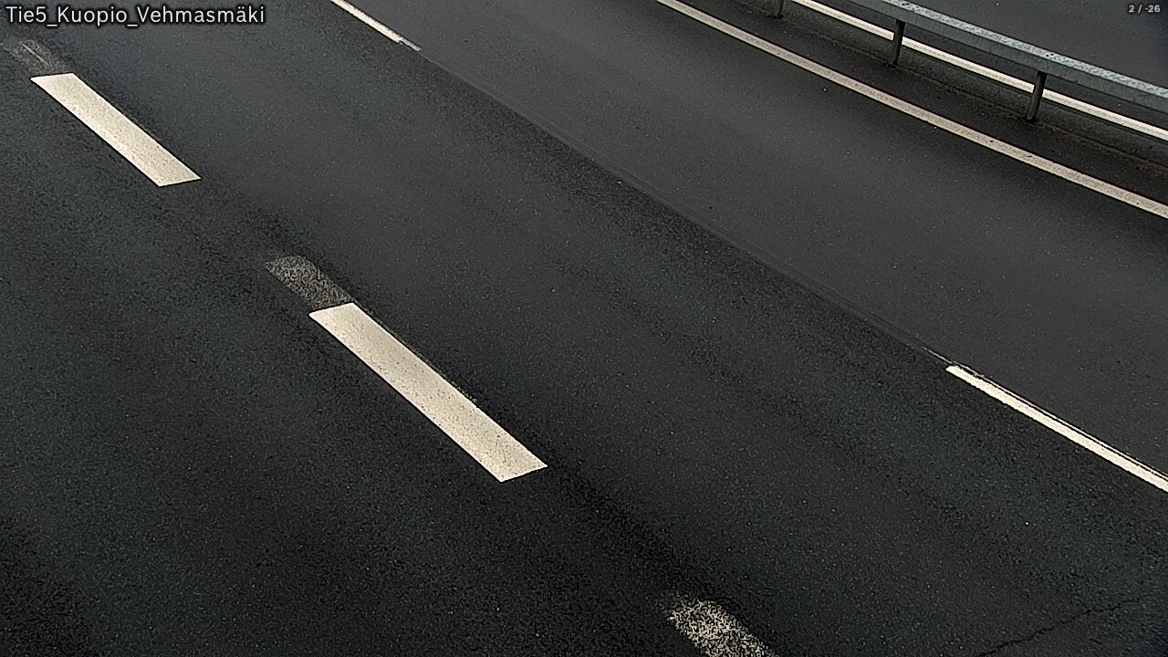 Weather Camera Image Väg 5 Kuopio, Vehmasmäki, Kuopio, Pohjois-Savo