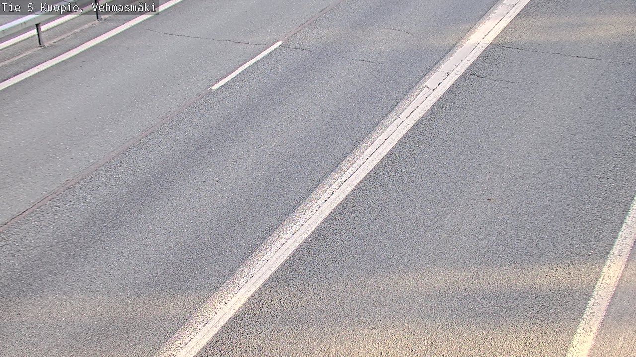 Weather Camera Image Road 5 Kuopio, Vehmasmäki, Kuopio, Pohjois-Savo