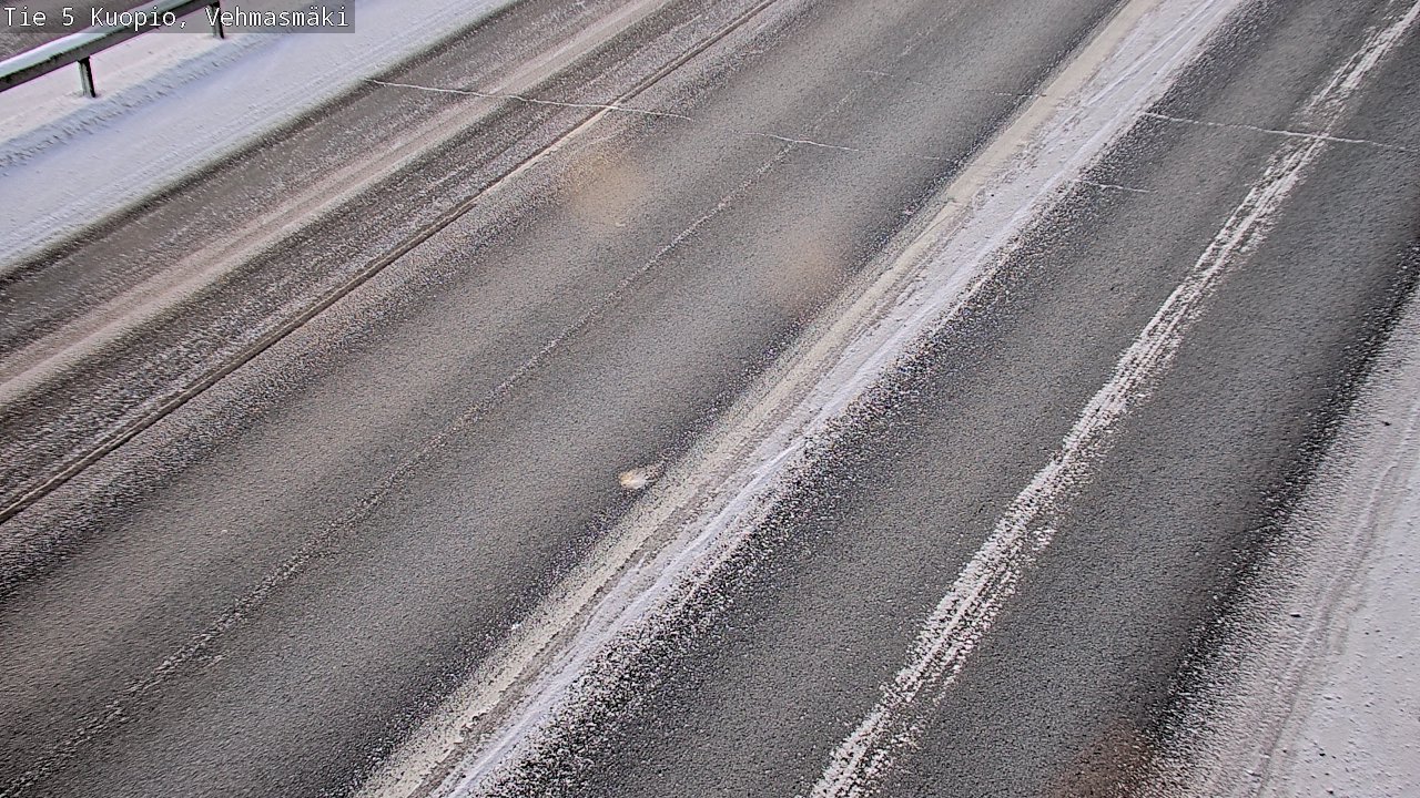 Weather Camera Image Väg 5 Kuopio, Vehmasmäki, Kuopio, Pohjois-Savo