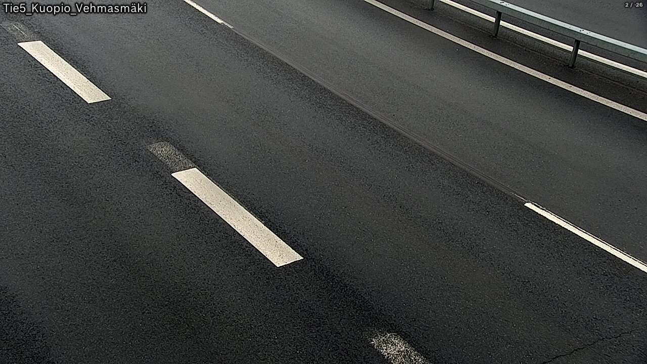 Weather Camera Image Väg 5 Kuopio, Vehmasmäki, Kuopio, Pohjois-Savo