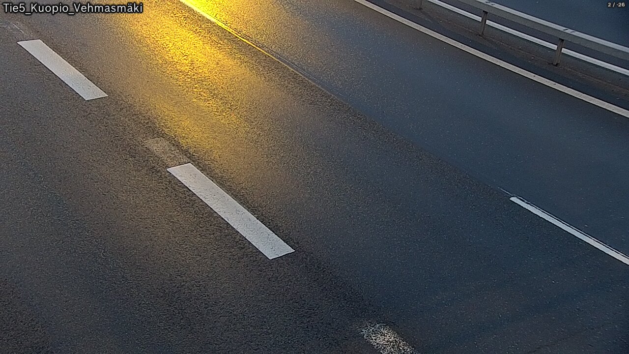 Weather Camera Image Väg 5 Kuopio, Vehmasmäki, Kuopio, Pohjois-Savo