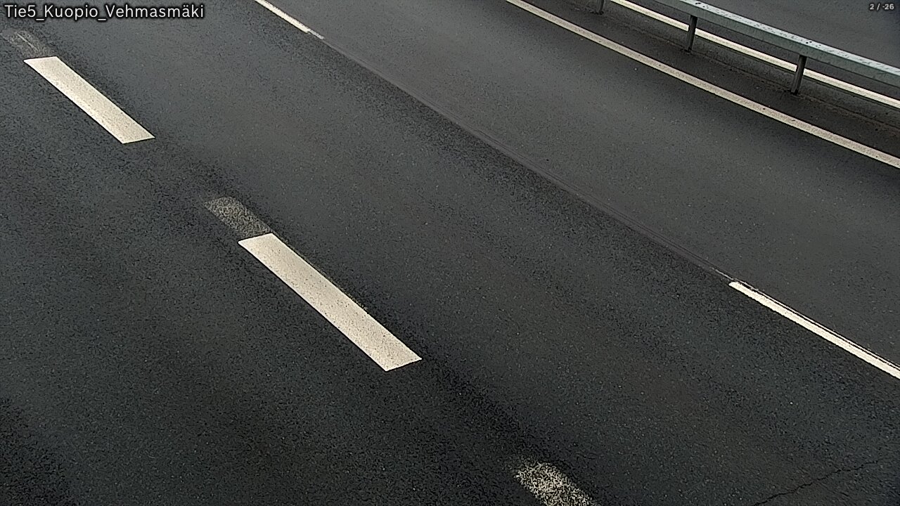 Weather Camera Image Väg 5 Kuopio, Vehmasmäki, Kuopio, Pohjois-Savo