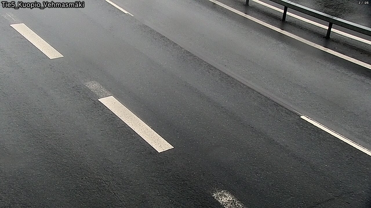 Weather Camera Image Väg 5 Kuopio, Vehmasmäki, Kuopio, Pohjois-Savo