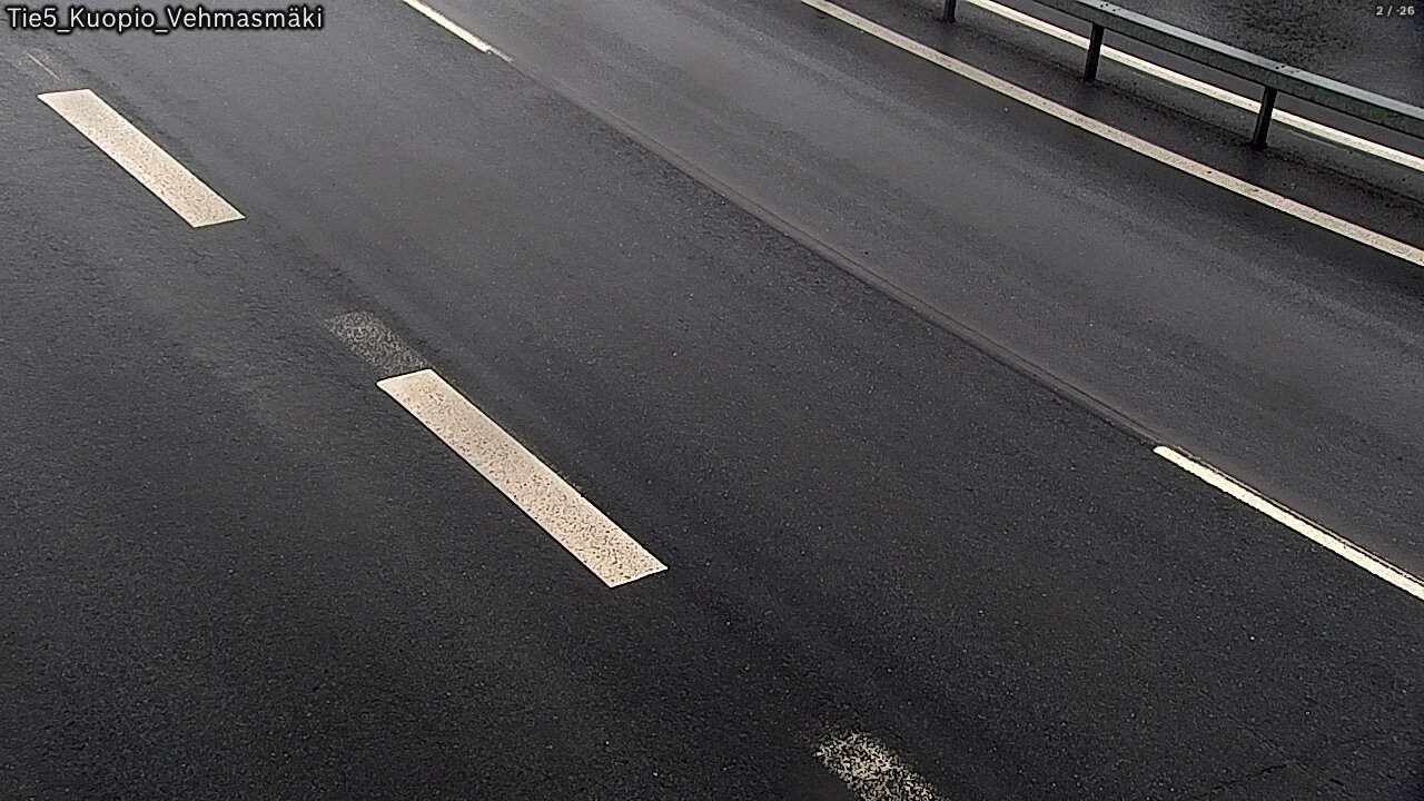 Weather Camera Image Väg 5 Kuopio, Vehmasmäki, Kuopio, Pohjois-Savo