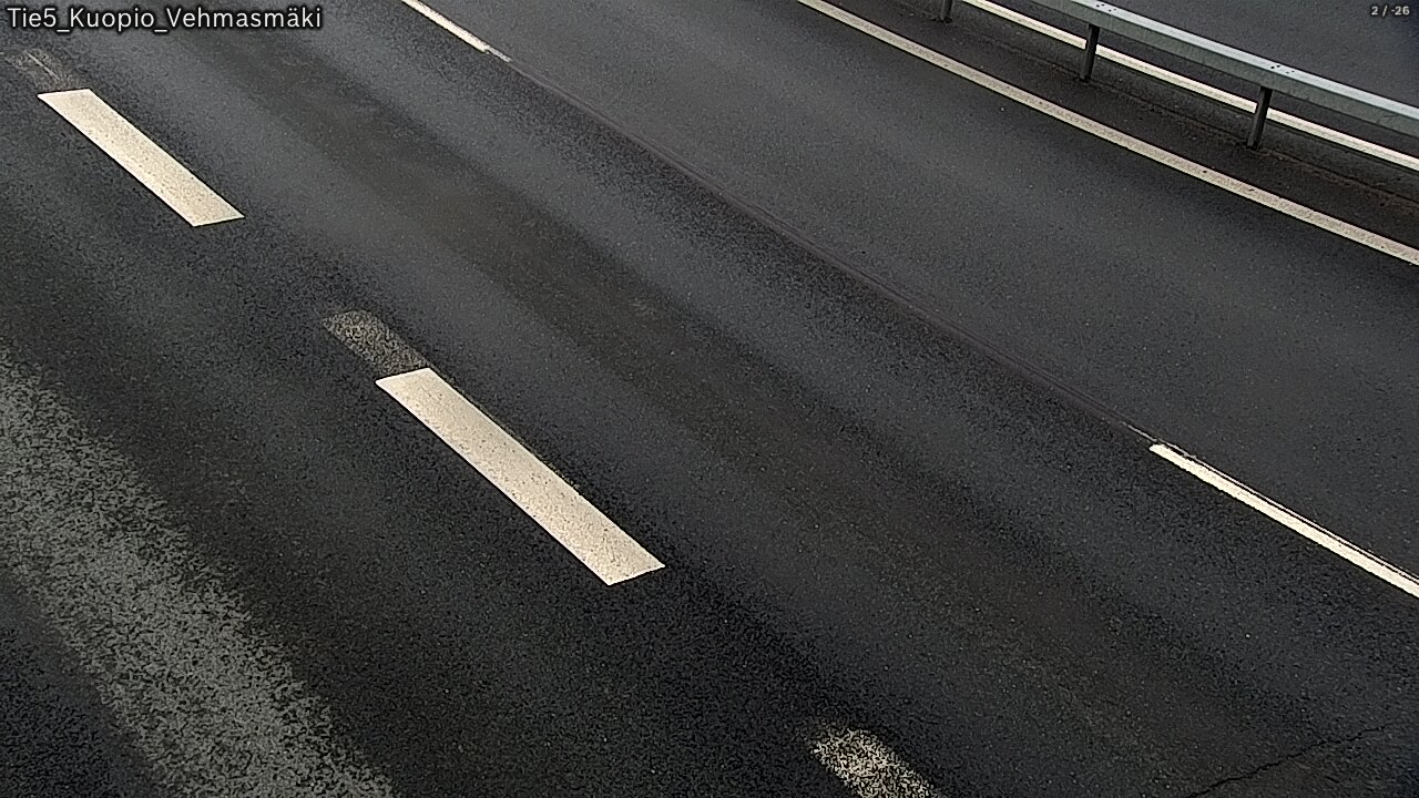 Weather Camera Image Väg 5 Kuopio, Vehmasmäki, Kuopio, Pohjois-Savo