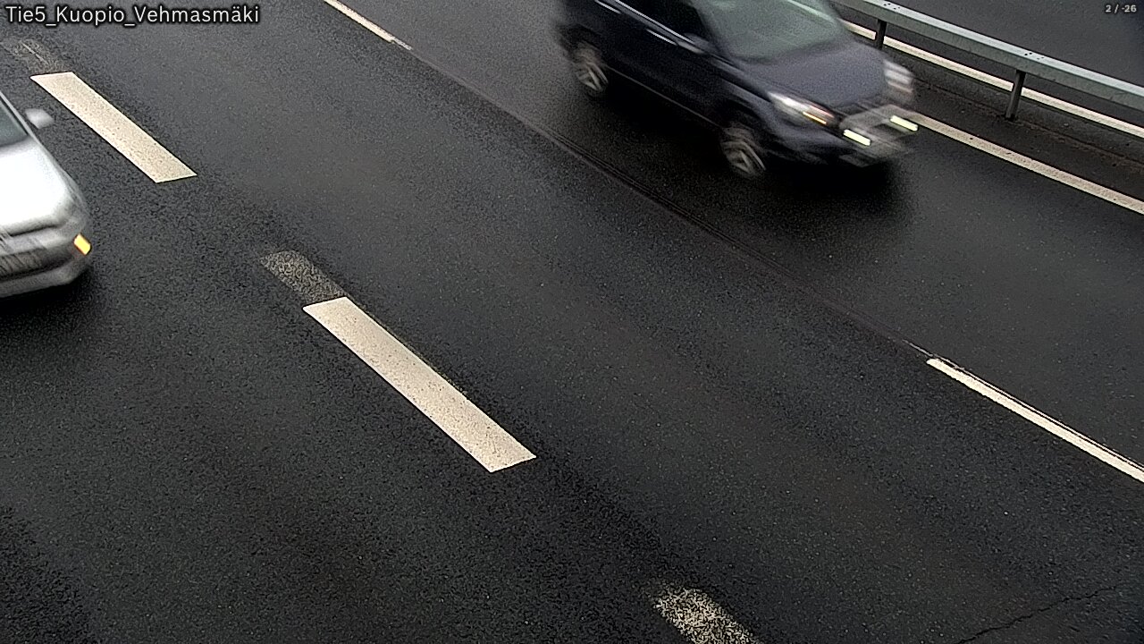 Weather Camera Image Väg 5 Kuopio, Vehmasmäki, Kuopio, Pohjois-Savo