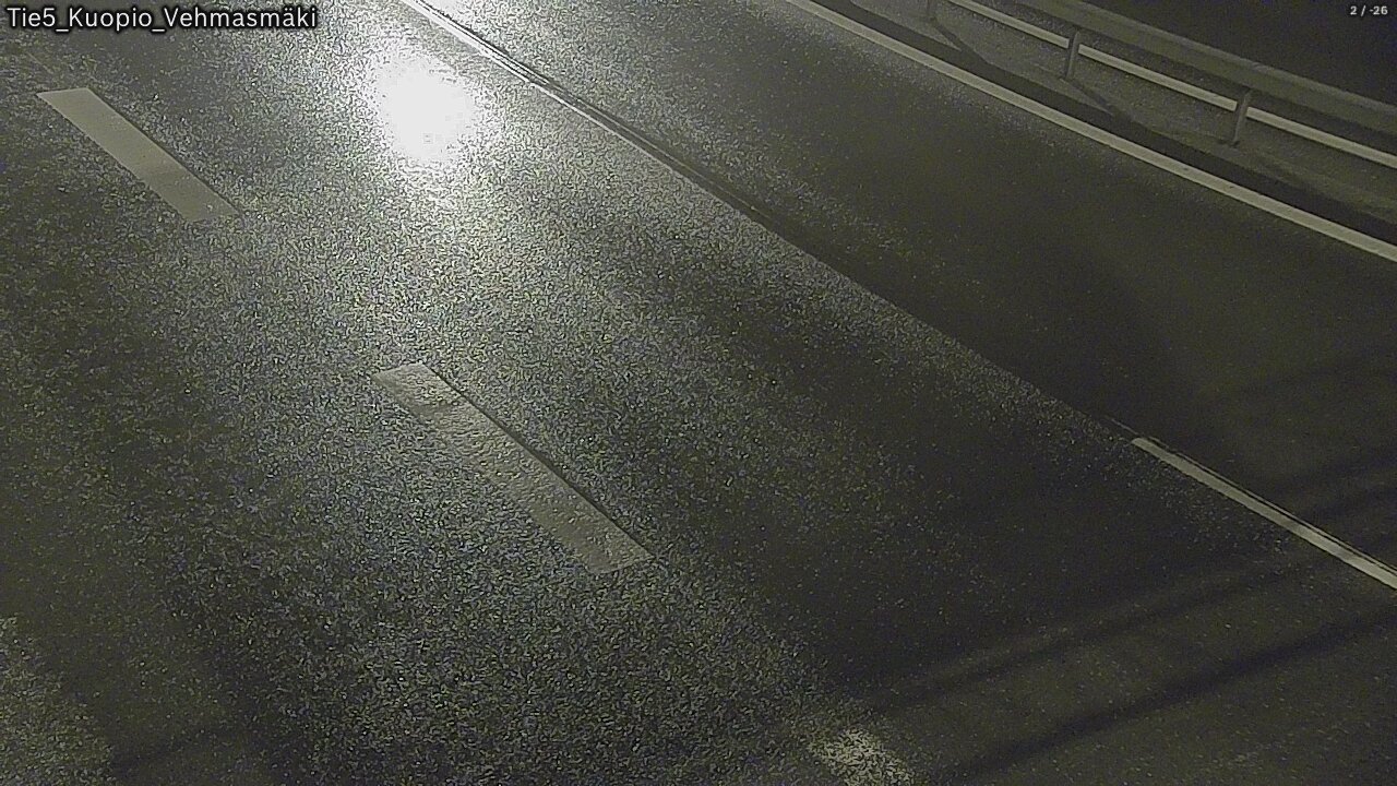 Weather Camera Image Road 5 Kuopio, Vehmasmäki, Kuopio, Pohjois-Savo