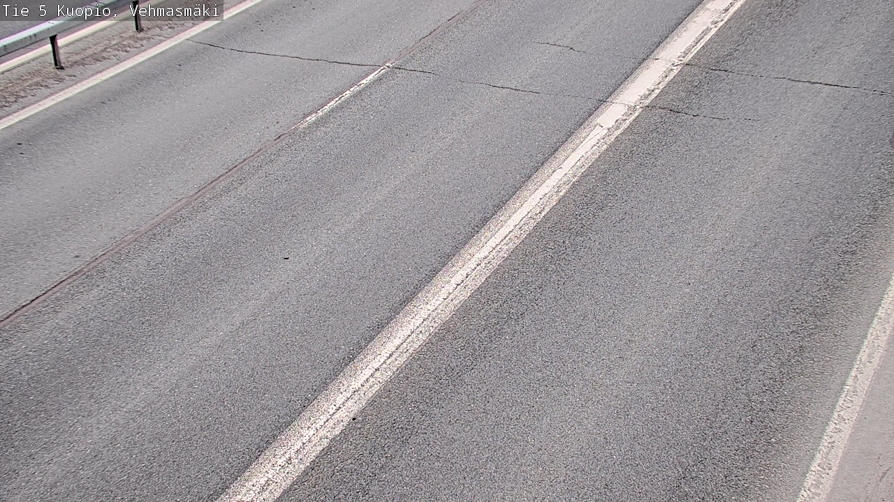 Weather Camera Image Väg 5 Kuopio, Vehmasmäki, Kuopio, Pohjois-Savo