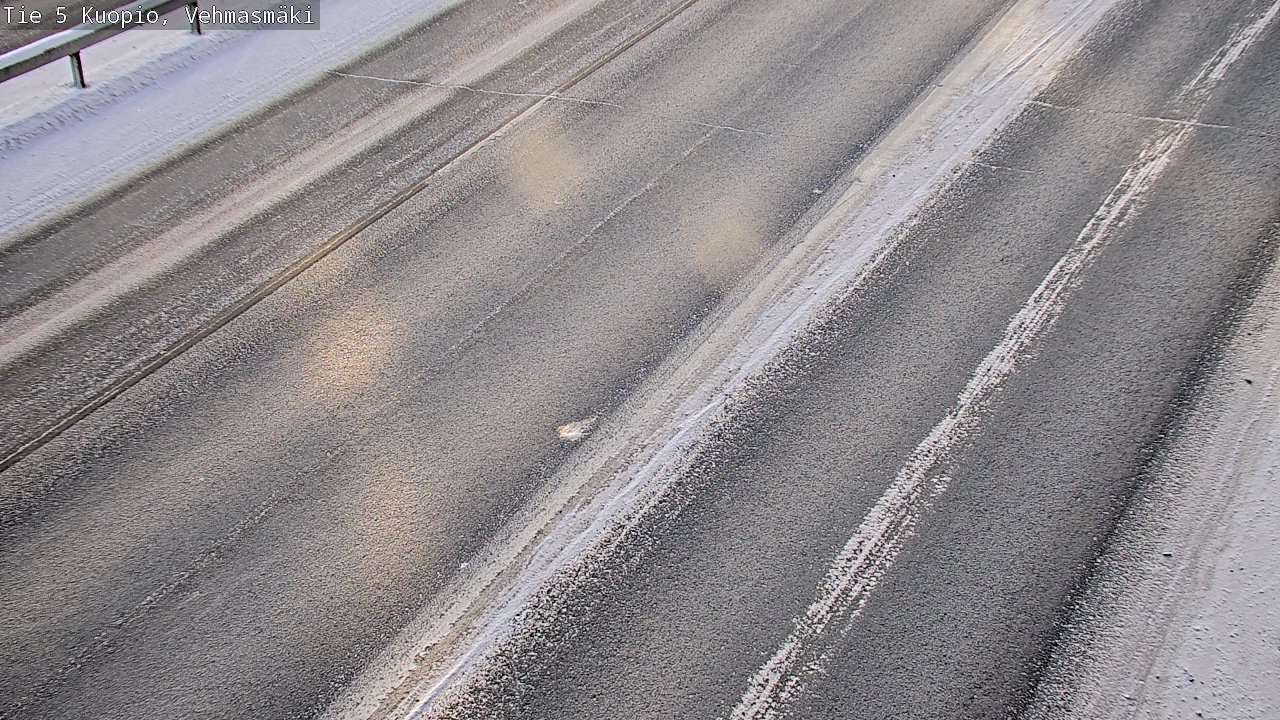 Weather Camera Image Väg 5 Kuopio, Vehmasmäki, Kuopio, Pohjois-Savo