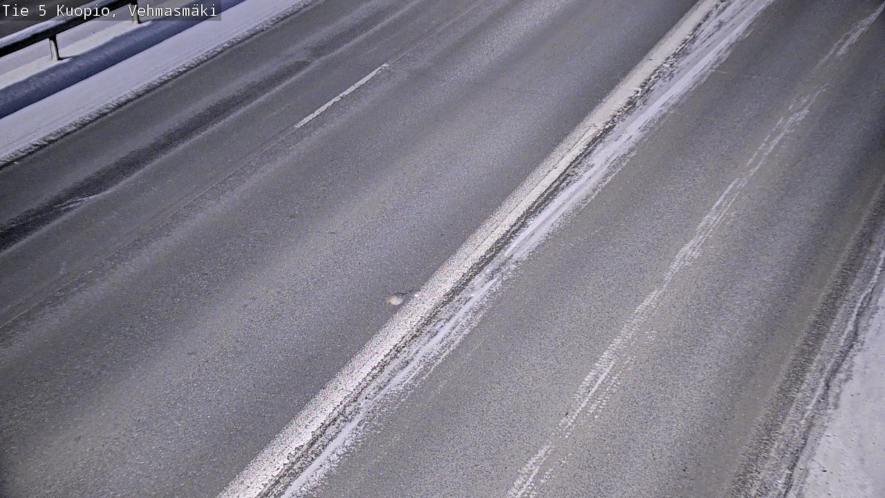 Weather Camera Image Väg 5 Kuopio, Vehmasmäki, Kuopio, Pohjois-Savo