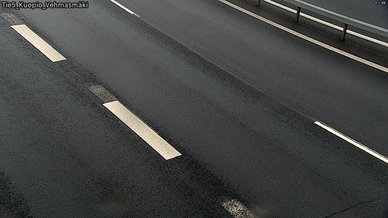 Weather Camera Image Väg 5 Kuopio, Vehmasmäki, Kuopio, Pohjois-Savo