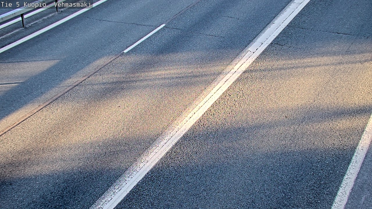 Weather Camera Image Road 5 Kuopio, Vehmasmäki, Kuopio, Pohjois-Savo