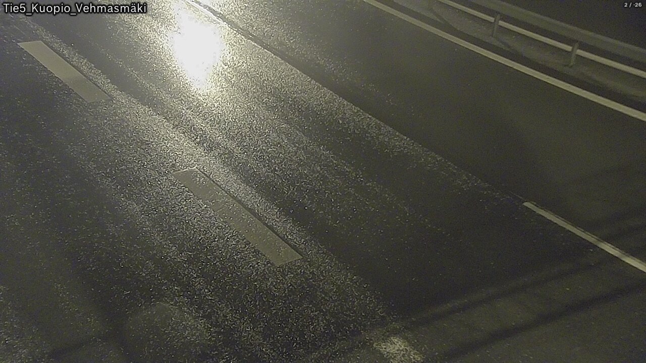 Weather Camera Image Väg 5 Kuopio, Vehmasmäki, Kuopio, Pohjois-Savo