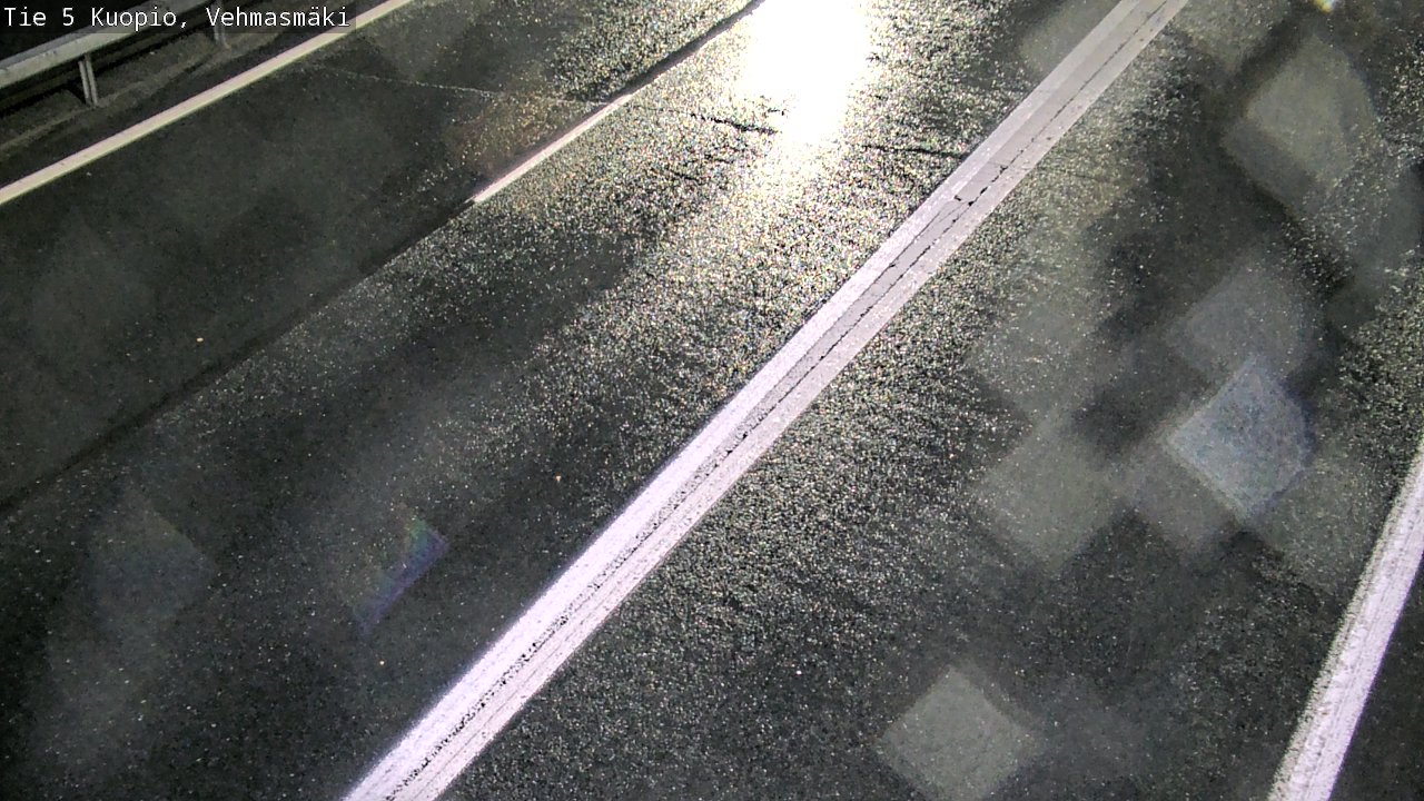Weather Camera Image Road 5 Kuopio, Vehmasmäki, Kuopio, Pohjois-Savo
