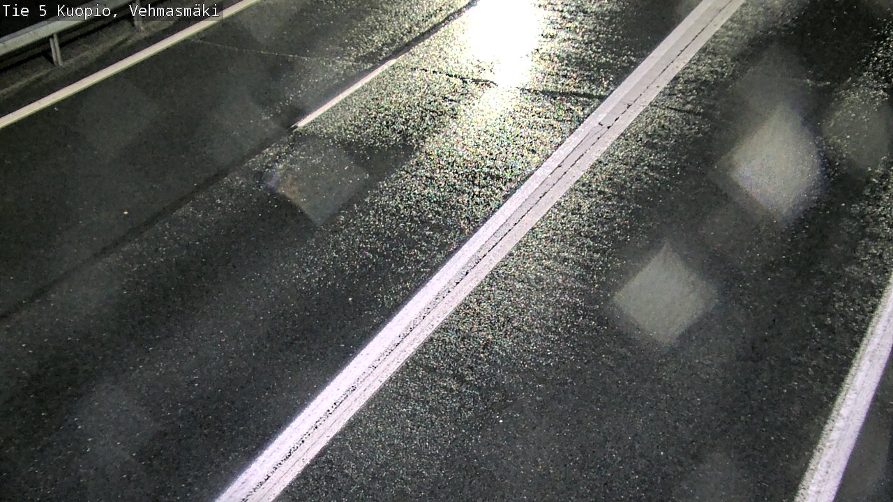 Weather Camera Image Road 5 Kuopio, Vehmasmäki, Kuopio, Pohjois-Savo