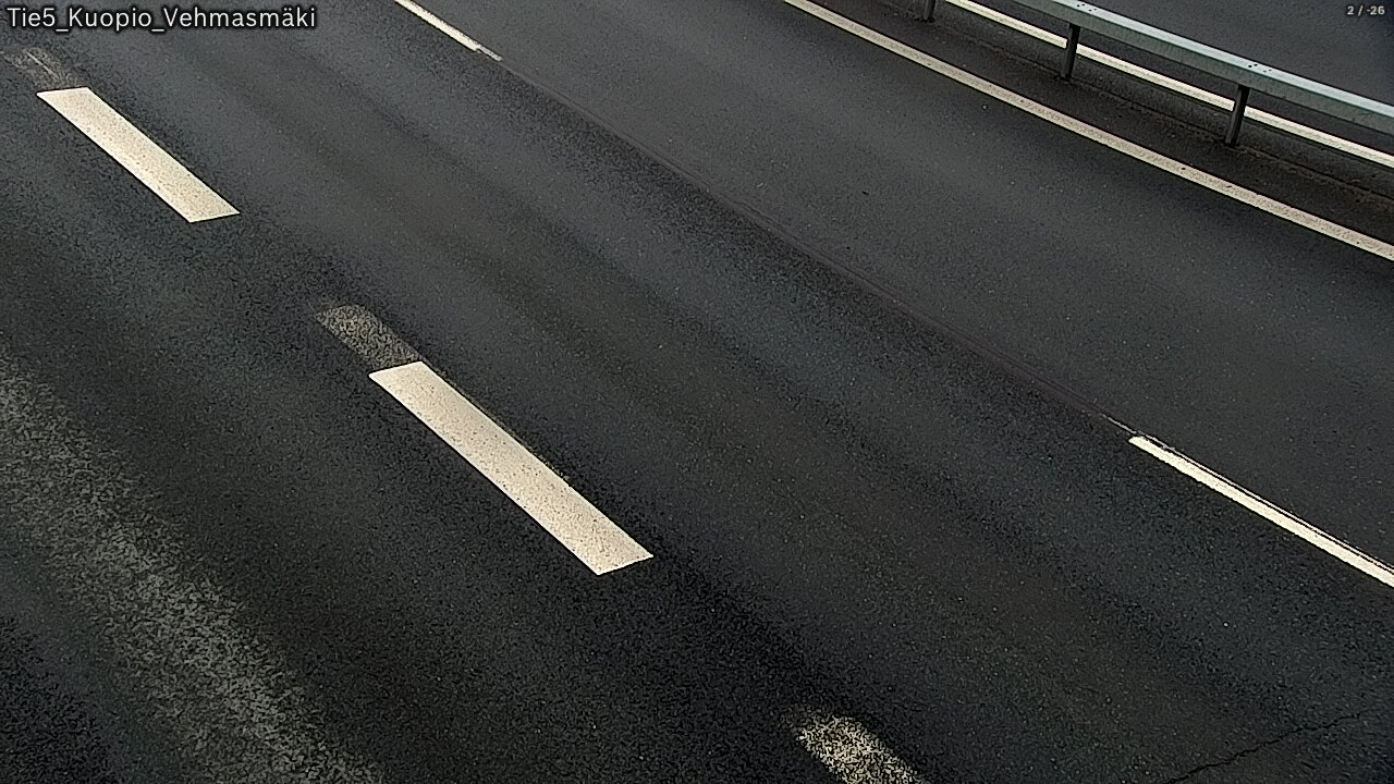 Weather Camera Image Väg 5 Kuopio, Vehmasmäki, Kuopio, Pohjois-Savo