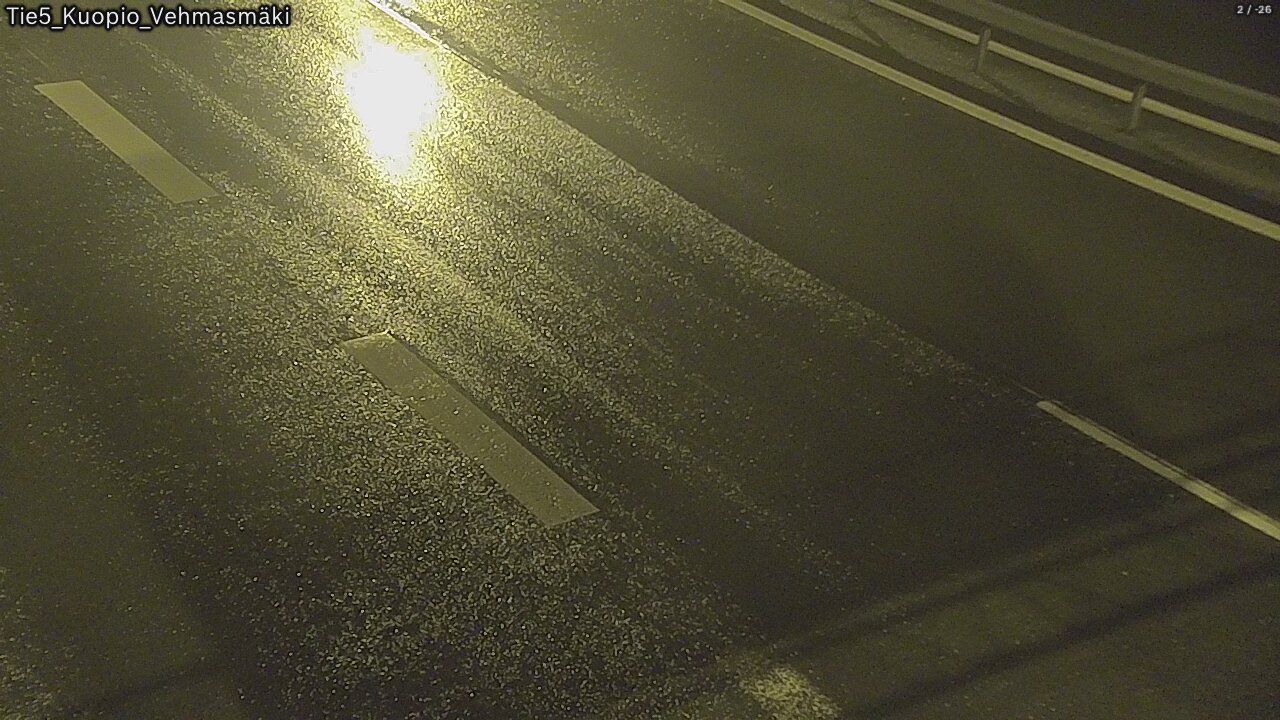 Weather Camera Image Väg 5 Kuopio, Vehmasmäki, Kuopio, Pohjois-Savo