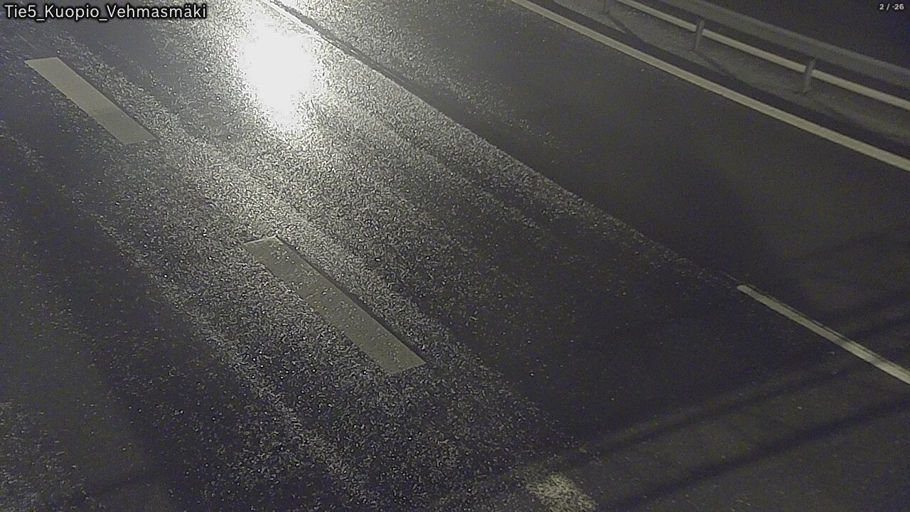 Weather Camera Image Väg 5 Kuopio, Vehmasmäki, Kuopio, Pohjois-Savo