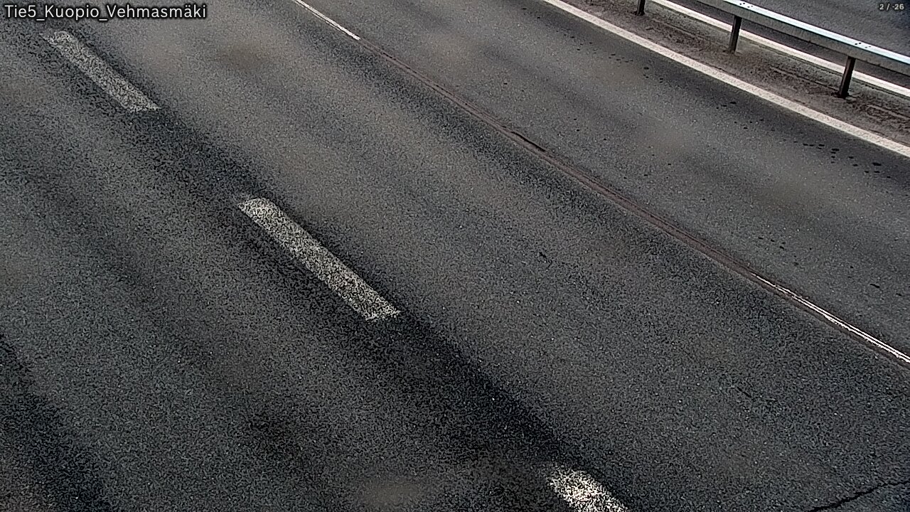 Weather Camera Image Road 5 Kuopio, Vehmasmäki, Kuopio, Pohjois-Savo